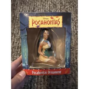 Disney Grolier Christmas Magic Ornament Pocahontas With Box